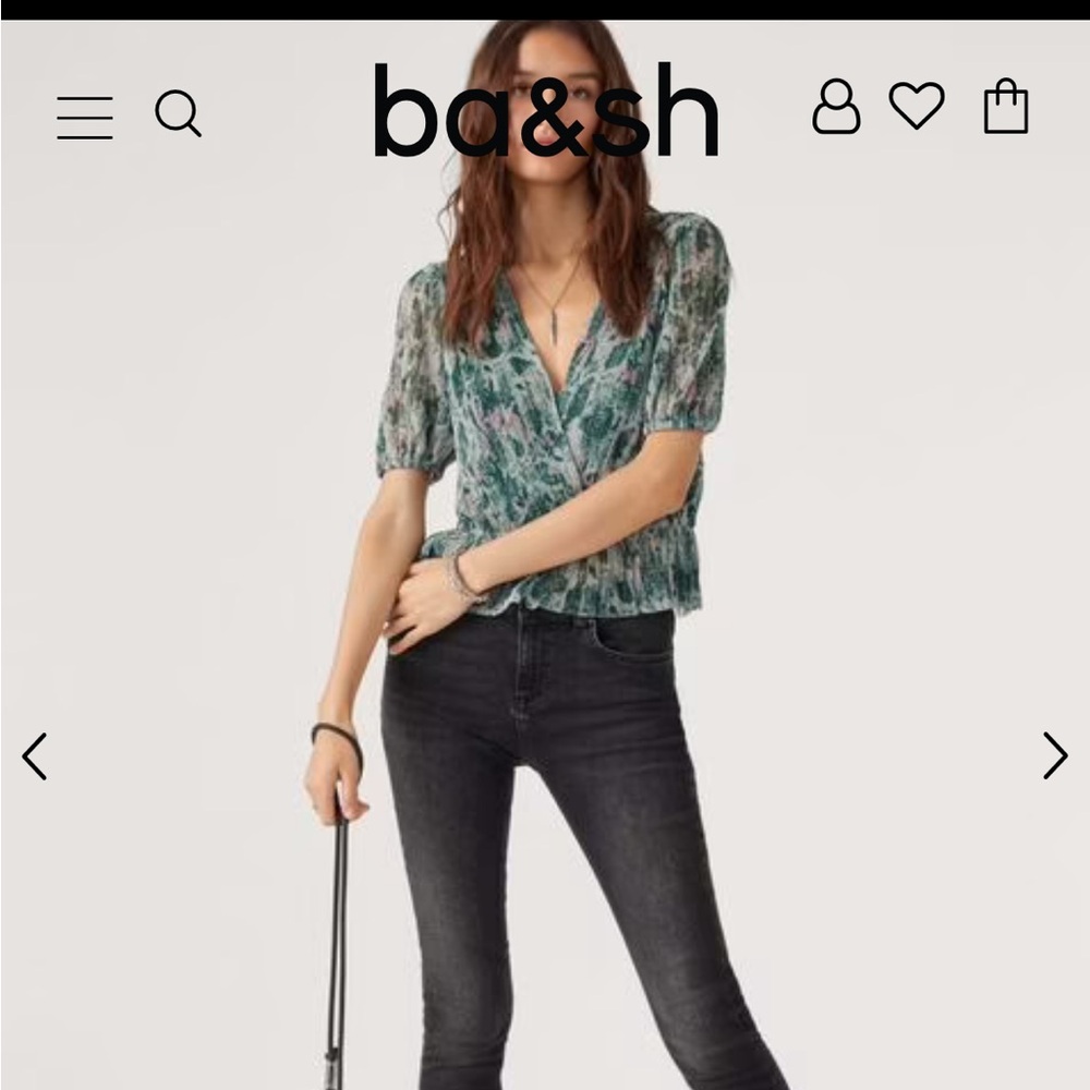 NWOT Ba&sh Volpy Top